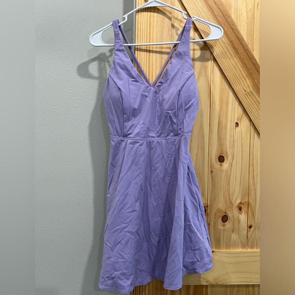 2 athletic dresses with shorts.